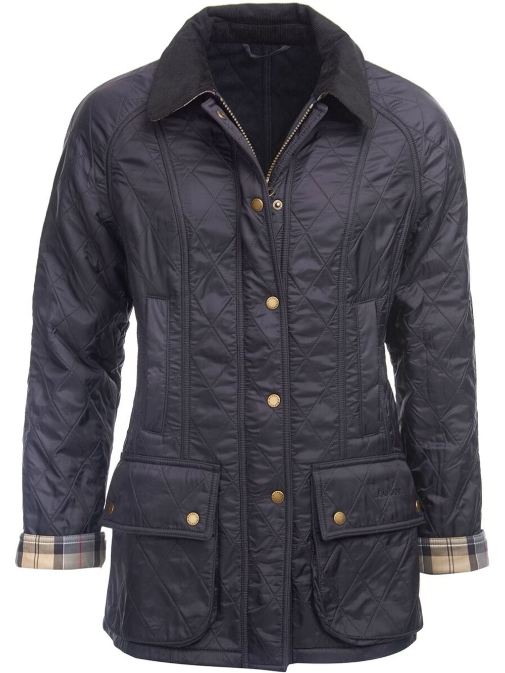 Barbour Beadnell Polarquilt Navy Jacket
